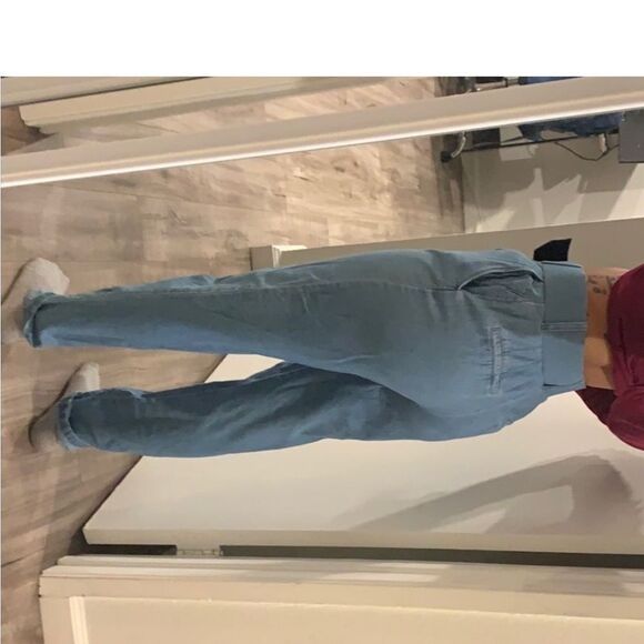 Zara High Rise Blue Jeans with Slim Fit - Picture 6 of 6